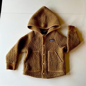 3T Patagonia Brown Sherpa Fleece. Unisex